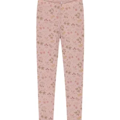 Hot Hust & Claire leggings til barn i ull/silke, Shade rose Ullbukser 8-16 År | Ullbukser Gutt 3-10 År