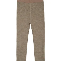 Sale Hust & Claire Liro leggings i ull, Beaver Ullbukser Gutt 3-10 År | Ullbukser Baby