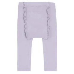 Outlet Hust & Claire Lucia leggings i bambus m/volanger, lavender Bukser & Tights Baby Jente | Bukser Baby Gutt