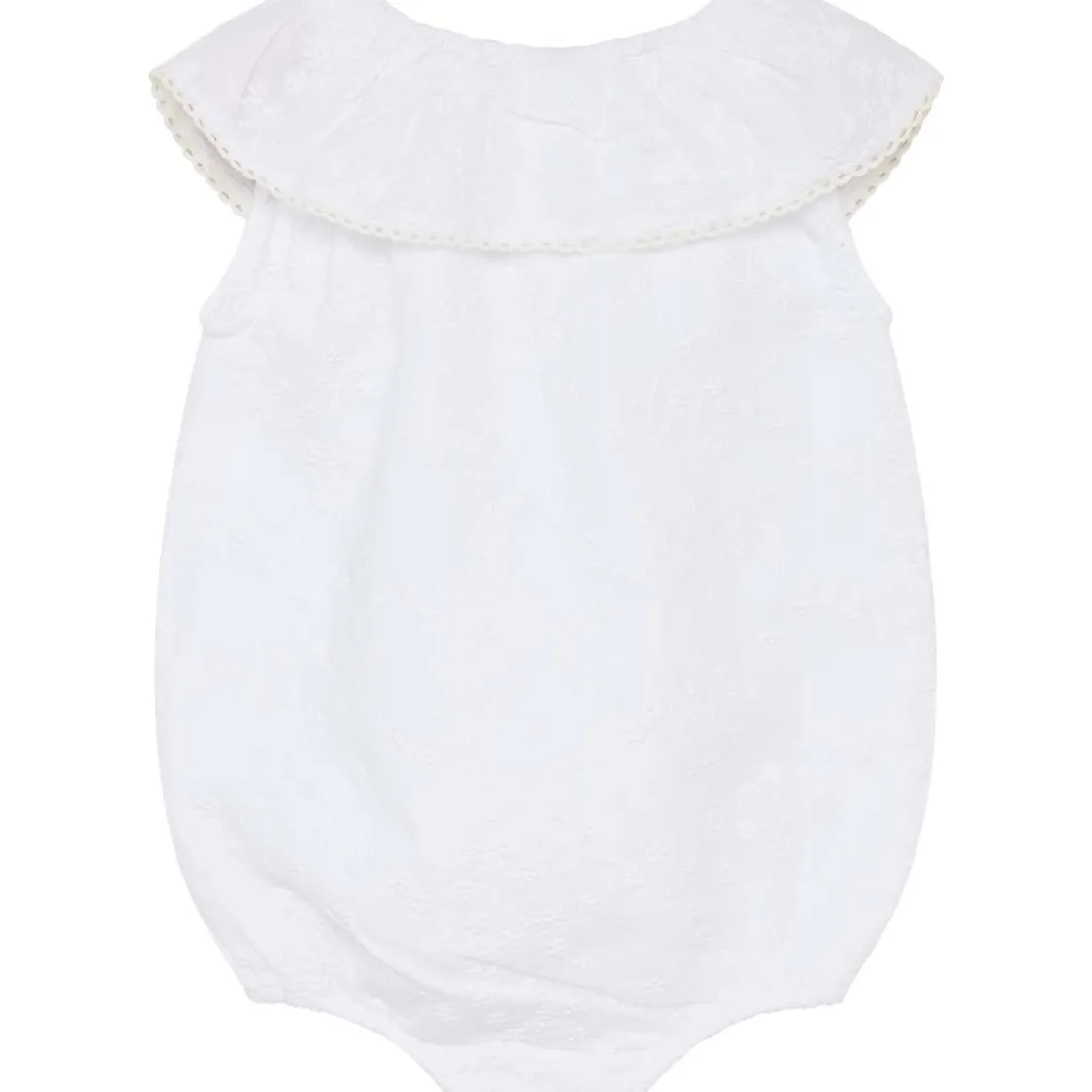 Fashion Hust & Claire Magnolia romper til baby, white Rompere & Jumpsuits Baby Jente