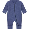 Fashion Hust & Claire Merlin ullfleecedress, china blue Heldresser / Kjøredresser Baby | Heldresser & Pyjamaser Jente
