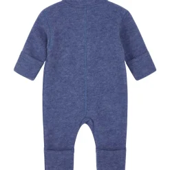 Fashion Hust & Claire Merlin ullfleecedress, china blue Heldresser / Kjøredresser Baby | Heldresser & Pyjamaser Jente