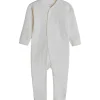 Sale Hust & Claire Messi heldress i ull, ecru Ulldresser & Ullpyjamaser Baby | Heldresser & Pyjamaser Jente