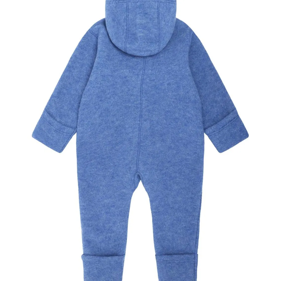 Outlet Hust & Claire Mevi ullfleecedress, china blue Heldresser / Kjøredresser Baby | Heldresser & Pyjamaser Jente