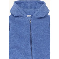 Outlet Hust & Claire Mevi ullfleecedress, china blue Heldresser / Kjøredresser Baby | Heldresser & Pyjamaser Jente