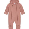 Fashion Hust & Claire Mexi ullfleecedress, ash rose Heldresser / Kjøredresser Baby | Heldresser & Pyjamaser Jente