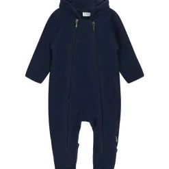 Outlet Hust & Claire Mexi ullfleecedress, Blue night Heldresser / Kjøredresser Baby | Heldresser & Pyjamaser Jente