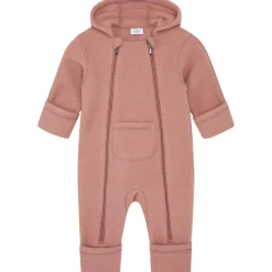Fashion Hust & Claire Mexi ullfleecedress, ash rose Heldresser / Kjøredresser Baby | Heldresser & Pyjamaser Jente