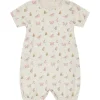 Hot Hust & Claire Milu romper i bambus, shrimp Rompere & Jumpsuits Baby Jente | Heldresser & Pyjamaser Jente