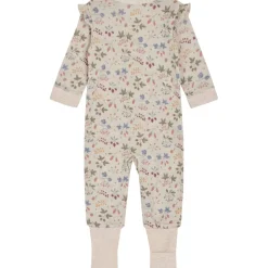Best Hust & Claire Misla heldress i ull/silke, Wheat melange Ulldresser & Ullpyjamaser Baby | Heldresser & Pyjamaser Jente
