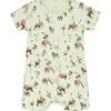 Hot Hust & Claire Mungo romper i bambus, Green hint Rompere Baby Gutt | Heldresser & Pyjamaser Gutt