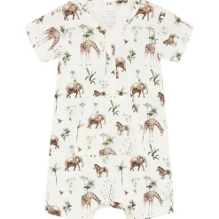 Fashion Hust & Claire Mungo romper i bambus, ivory Rompere & Jumpsuits Baby Jente | Heldresser & Pyjamaser Jente