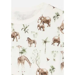Fashion Hust & Claire Mungo romper i bambus, ivory Rompere & Jumpsuits Baby Jente | Heldresser & Pyjamaser Jente