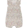 Hot Hust & Claire Musling romper i bambus, ivory Rompere & Jumpsuits Baby Jente | Heldresser & Pyjamaser Jente