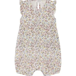 Hot Hust & Claire Musling romper i bambus, ivory Rompere & Jumpsuits Baby Jente | Heldresser & Pyjamaser Jente
