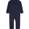 Hot Hust & Claire ribb heldress i ull/lyocell, blues Ulldresser & Ullpyjamaser Baby | Heldresser & Pyjamaser Gutt