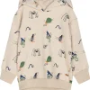 Sale Hust & Claire Storm hettegenser til barn, wheat melange Gensere & Overdeler Gutt