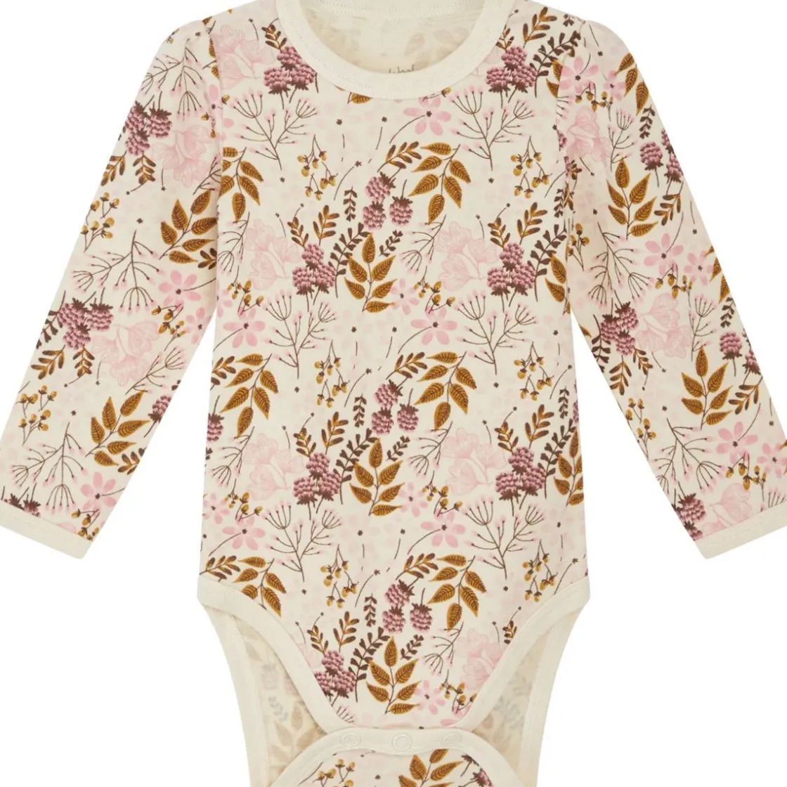 Best Hust & Claire ull/bambus body blomster, Orchid Ullbody Og Ullgensere Baby | Ullbodyer Baby Jente