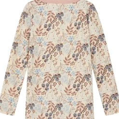 Hot Hust & Claire  ull/bambus genser blomster, Cloud Blue Ullgensere 8-16 År | Ullgensere Jente 3-10 År