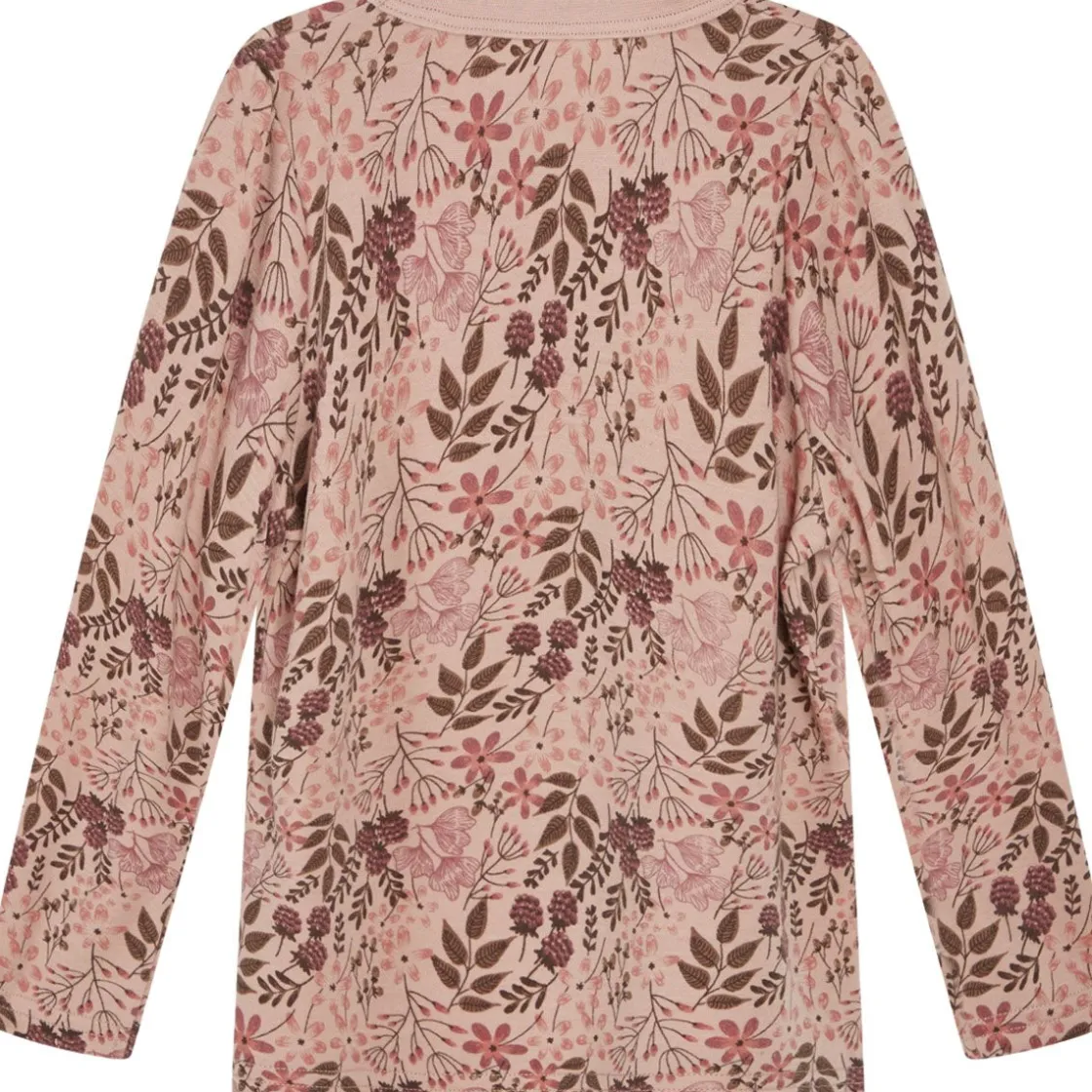 New Hust & Claire ull/bambus genser blomster, Rose Cloud Ullgensere 8-16 År | Ullgensere Jente 3-10 År