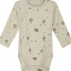 Fashion Hust & Claire ull/bambus omslagsbody, French Oak Ullbody Og Ullgensere Baby | Ullbodyer Baby Gutt