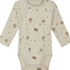 Fashion Hust & Claire ull/bambus omslagsbody, French Oak Ullbody Og Ullgensere Baby | Ullbodyer Baby Gutt