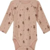 Clearance Hust & Claire ull/bambus omslagsbody ballerina, Rose Cloud Ullbody Og Ullgensere Baby | Ullbodyer Baby Jente