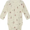 Clearance Hust & Claire ull/bambus omslagsbody ballerina, Ecru Ullbody Og Ullgensere Baby | Ullbodyer Baby Jente