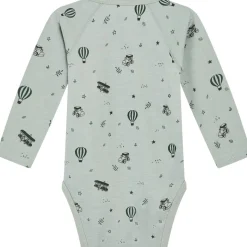 Best Hust & Claire ull/bambus omslagsbody, Jade Green Ullbody Og Ullgensere Baby | Ullbodyer Baby Gutt