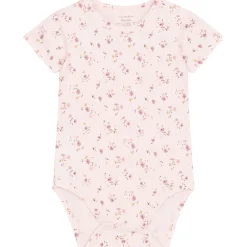 Discount Hust and Claire Buller kortermet body i bambus, Rose Morn Kortermet Baby Jente | Bodyer Baby Jente