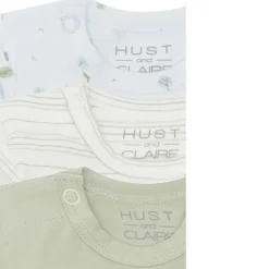 Hot Hust and Claire Hcbase 3-pack body, Green Sage Bodyer Baby Jente | Bodyer Baby Gutt