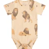 Sale Hust and Claire Hcbilly kortermet body, Sand Kort | Kortermet Baby Gutt