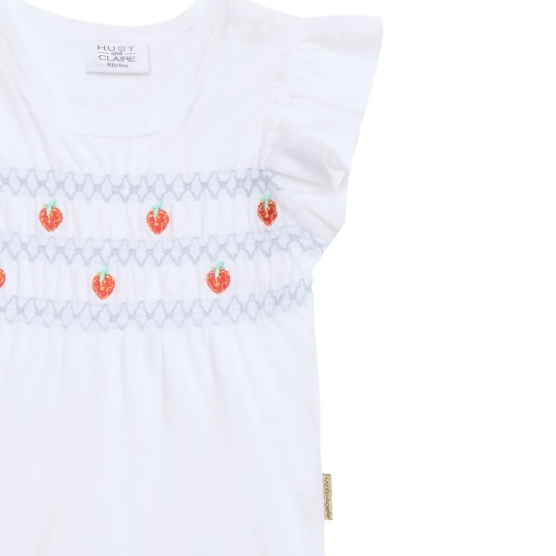 Sale Hust and Claire Hcbritt body, White Penklær Jente | Penklær Baby Jente