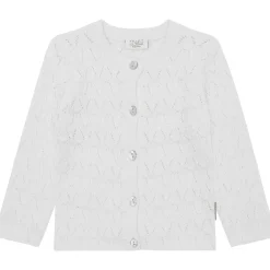 Sale Hust and Claire Hccilja cardigan til baby og barn, White Penklær Jente | Penklær Jente