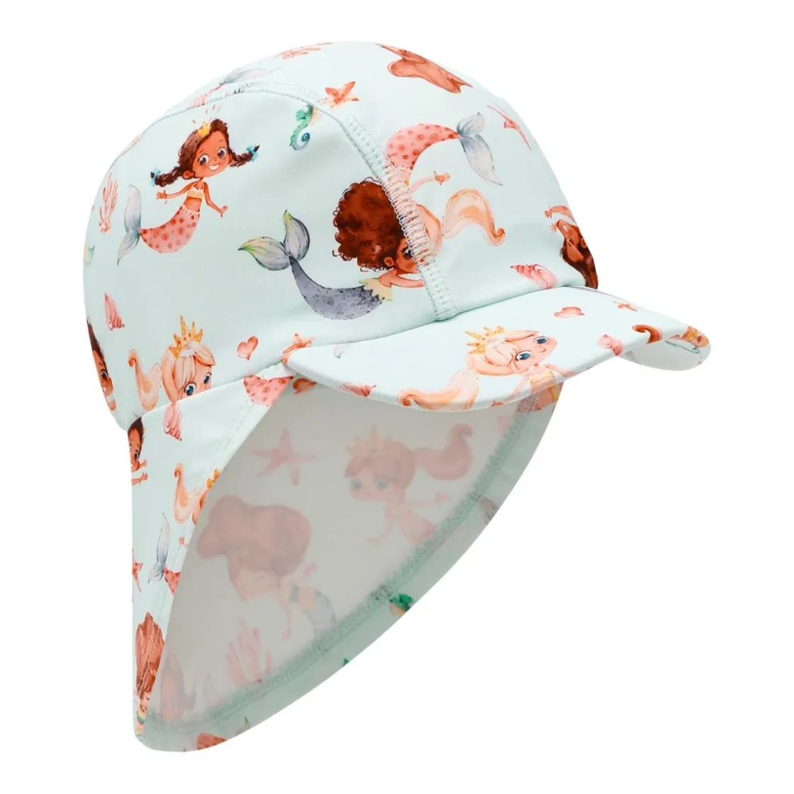 Hot Hust and Claire Hcfasai UV-hatt til barn, Wan Blue Solhatter Barn | Solhatter Baby
