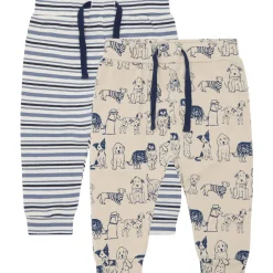 Hot Hust and Claire Hcgore 2-pack joggebukse til baby, Cement Bukser Baby Gutt