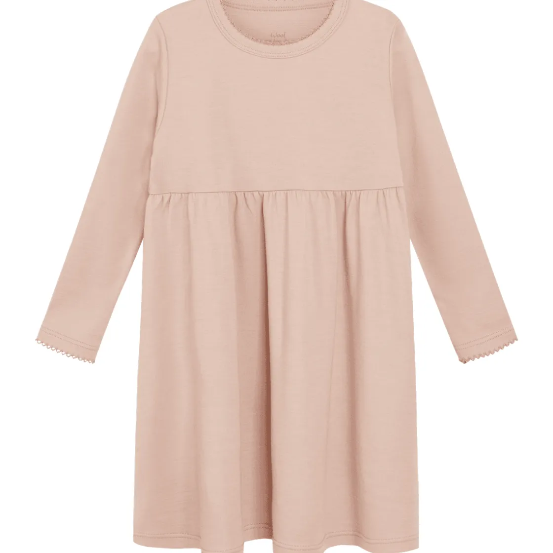Clearance Hust and Claire Kana kjole i ull/bambus, Rose Cloud Ullkjoler Jente 3-10 År | Ullkjoler Baby