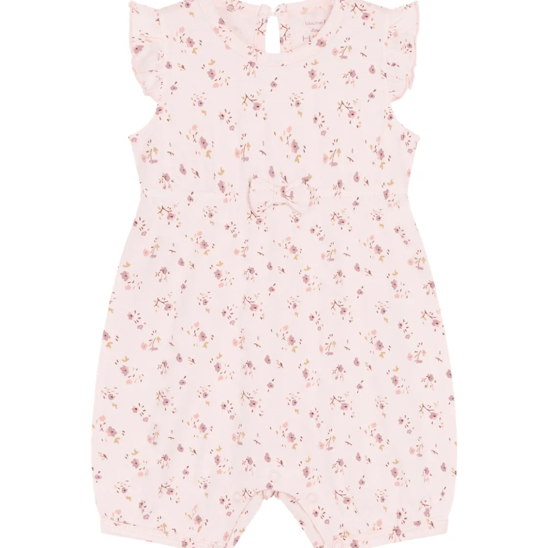 Sale Hust and Claire Milu romper i bambus, Rose Morn Rompere & Jumpsuits Baby Jente | Heldresser & Pyjamaser Jente