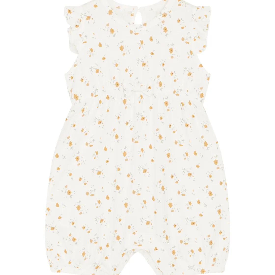 Outlet Hust and Claire Milu romper i bambus, Ivory Rompere & Jumpsuits Baby Jente | Heldresser & Pyjamaser Jente