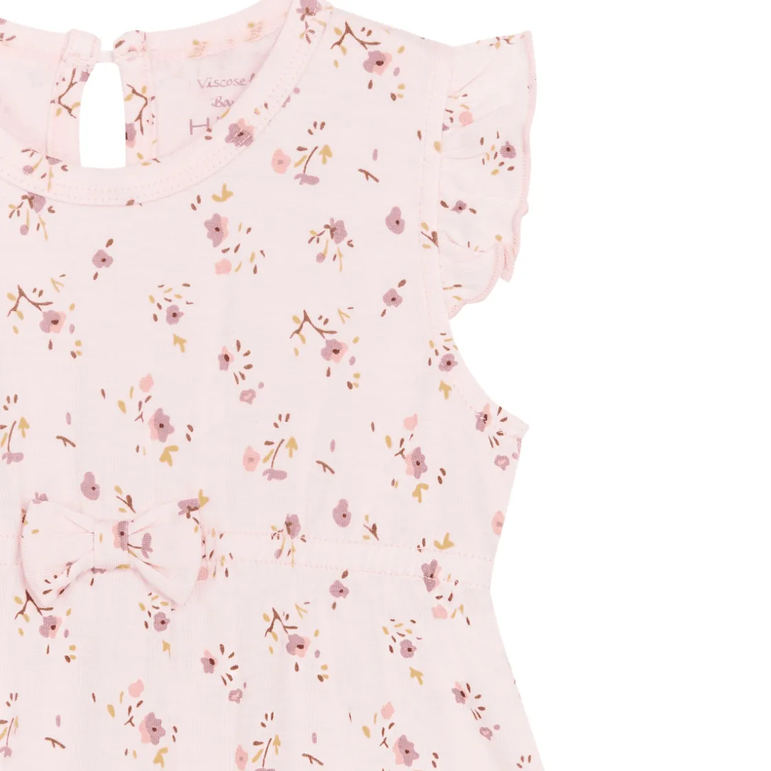 Sale Hust and Claire Milu romper i bambus, Rose Morn Rompere & Jumpsuits Baby Jente | Heldresser & Pyjamaser Jente