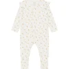 Outlet Hust and Claire Mulle heldress i bambus, Ivory Heldresser & Pyjamaser Jente