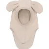 Best Balaclava bommulsfleece m.fôr, Camel Melange Vår- Og Høstluer Barn | Vår- Og Høstluer Baby