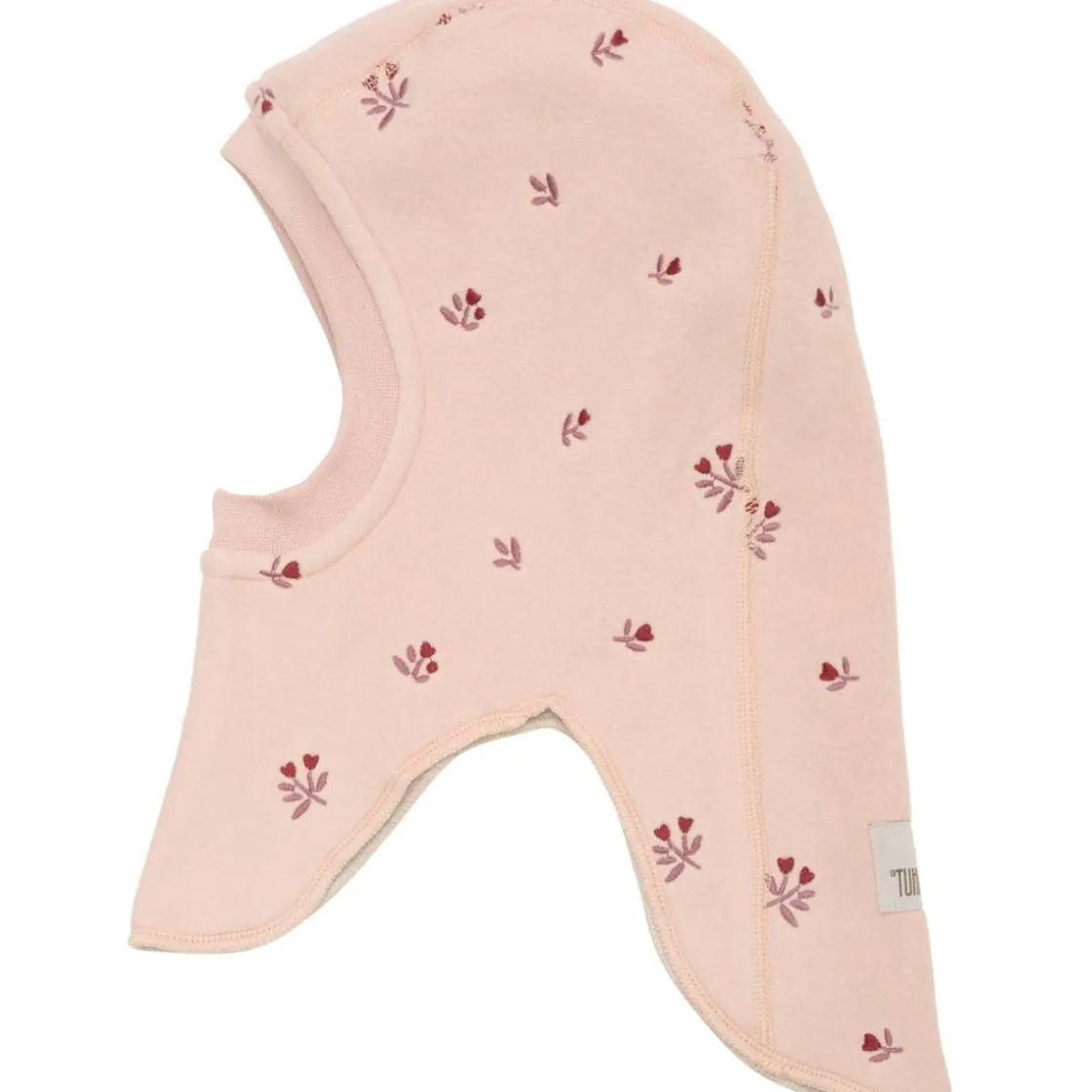 Online Balaclava bomullsfleece m/broderi, Mahogany Rose Vår- Og Høstluer Barn | Vår- Og Høstluer Baby