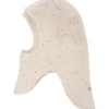 Fashion Balaclava bomullsfleece m/broderi, Camel Melange Vår- Og Høstluer Barn | Vår- Og Høstluer Baby