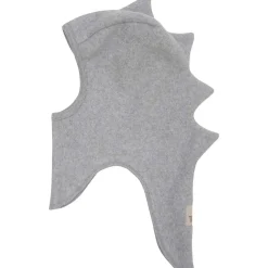 Hot Balaclava Dino bomullsfleece, Light Grey Melange Vår- Og Høstluer Barn | Vår- Og Høstluer Baby