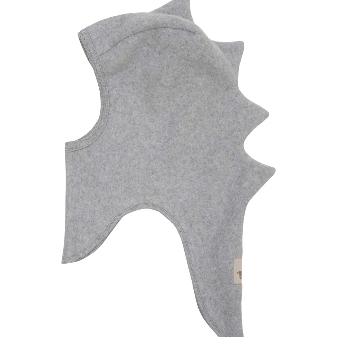 Hot Balaclava Dino bomullsfleece, Light Grey Melange Vår- Og Høstluer Barn | Vår- Og Høstluer Baby