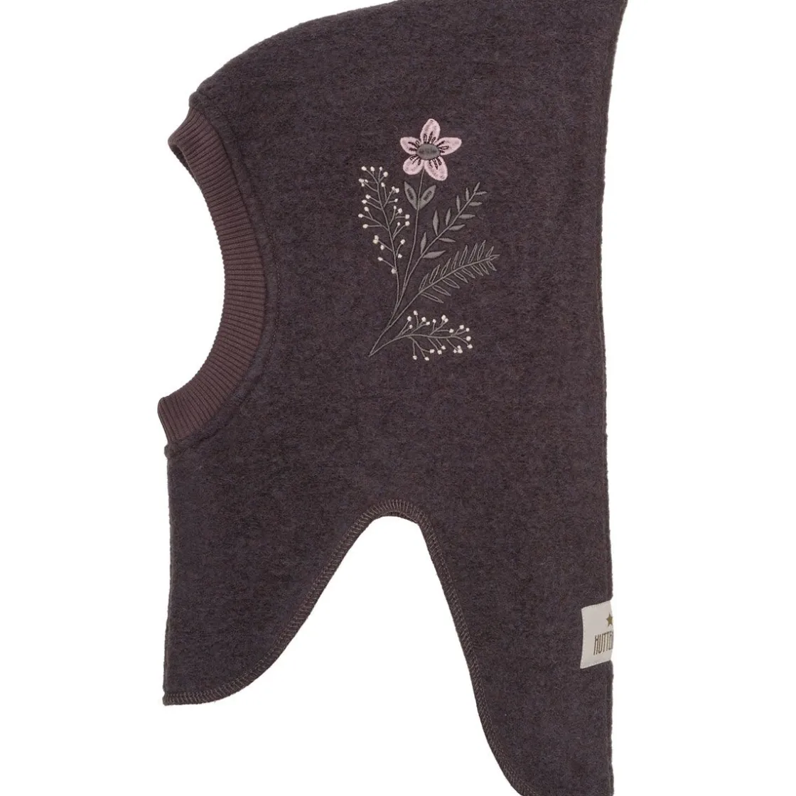 Fashion Balaclava i ull broderte blomster, Raisin Vinterluer Barn | Vinterluer Baby