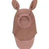 Outlet Balaclava Kaninører tovet ull, Withered Rose Vinterluer Barn | Vinterluer Baby
