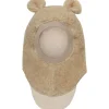 Discount Balaclava Teddy ull bjørneører, Cobblestone Vinterluer Barn | Vinterluer Baby