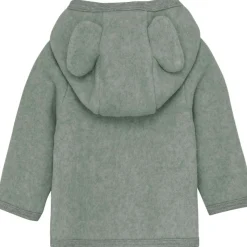 Online bomullsfleece jakke med ører, Lily Pad Melange Fleece Barn | Jakker Barn